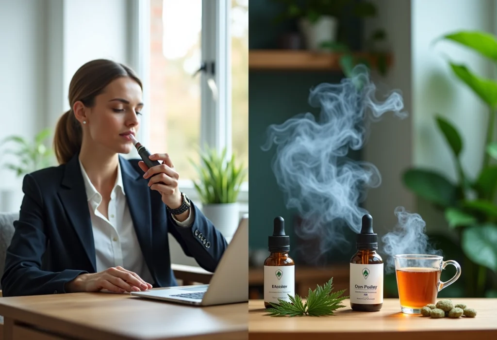 vapotage de CBD